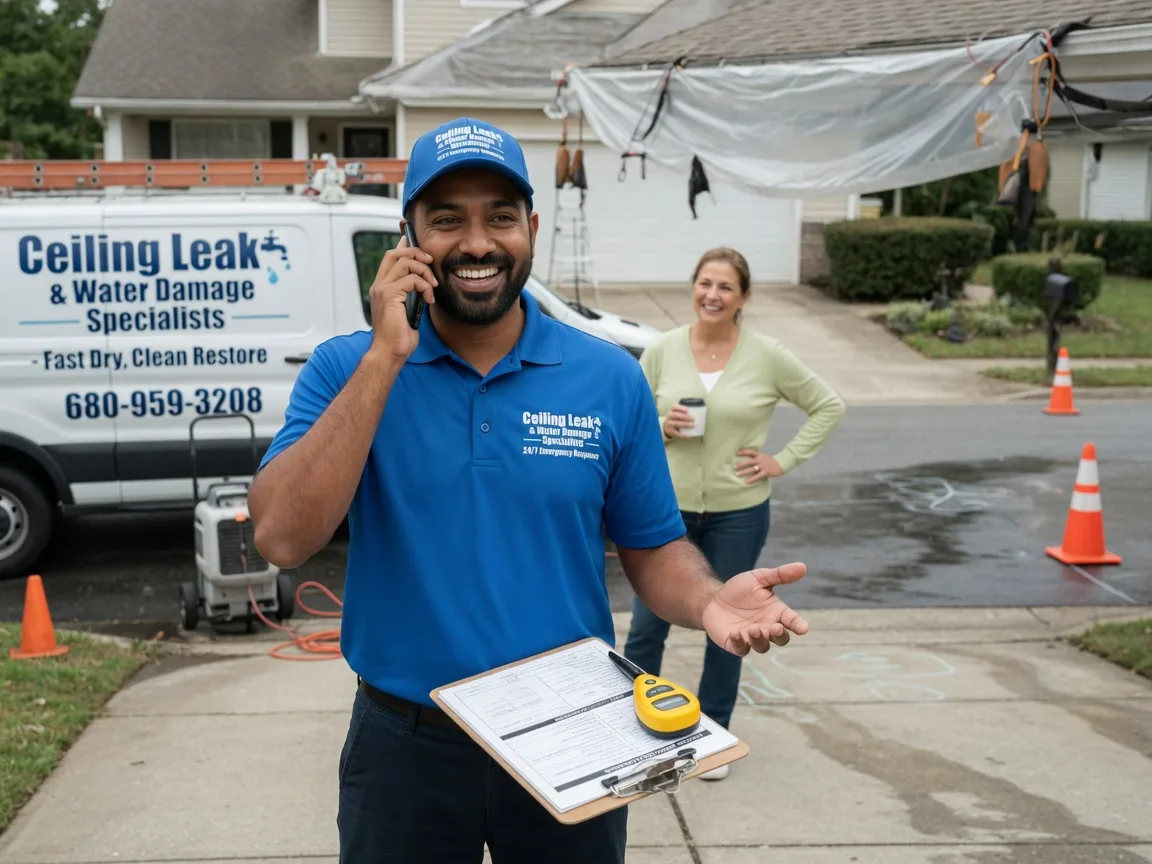 Ceiling Leak Cleanup Cleveland, UT FAQs